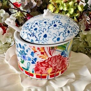Anthropologie Mason Sugar Pot